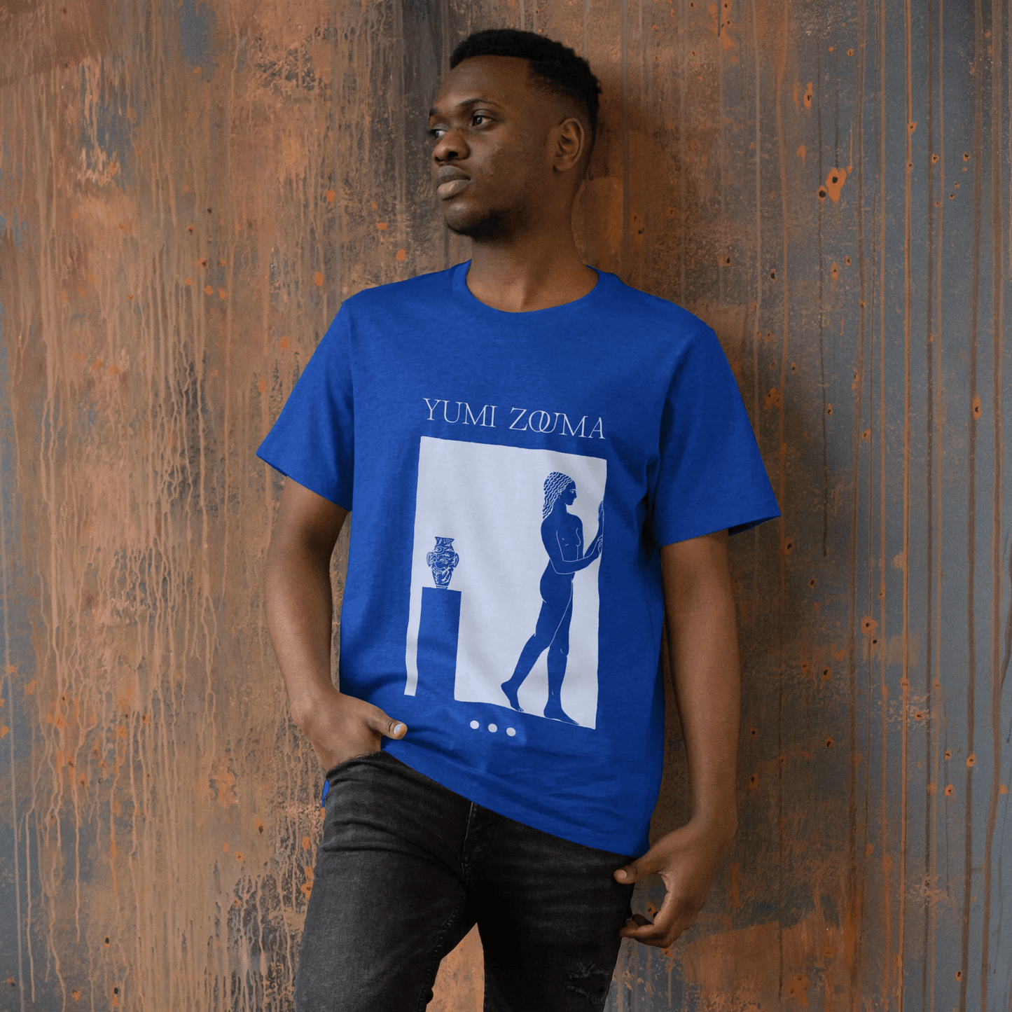 ‘ep iii’ royal blue tee