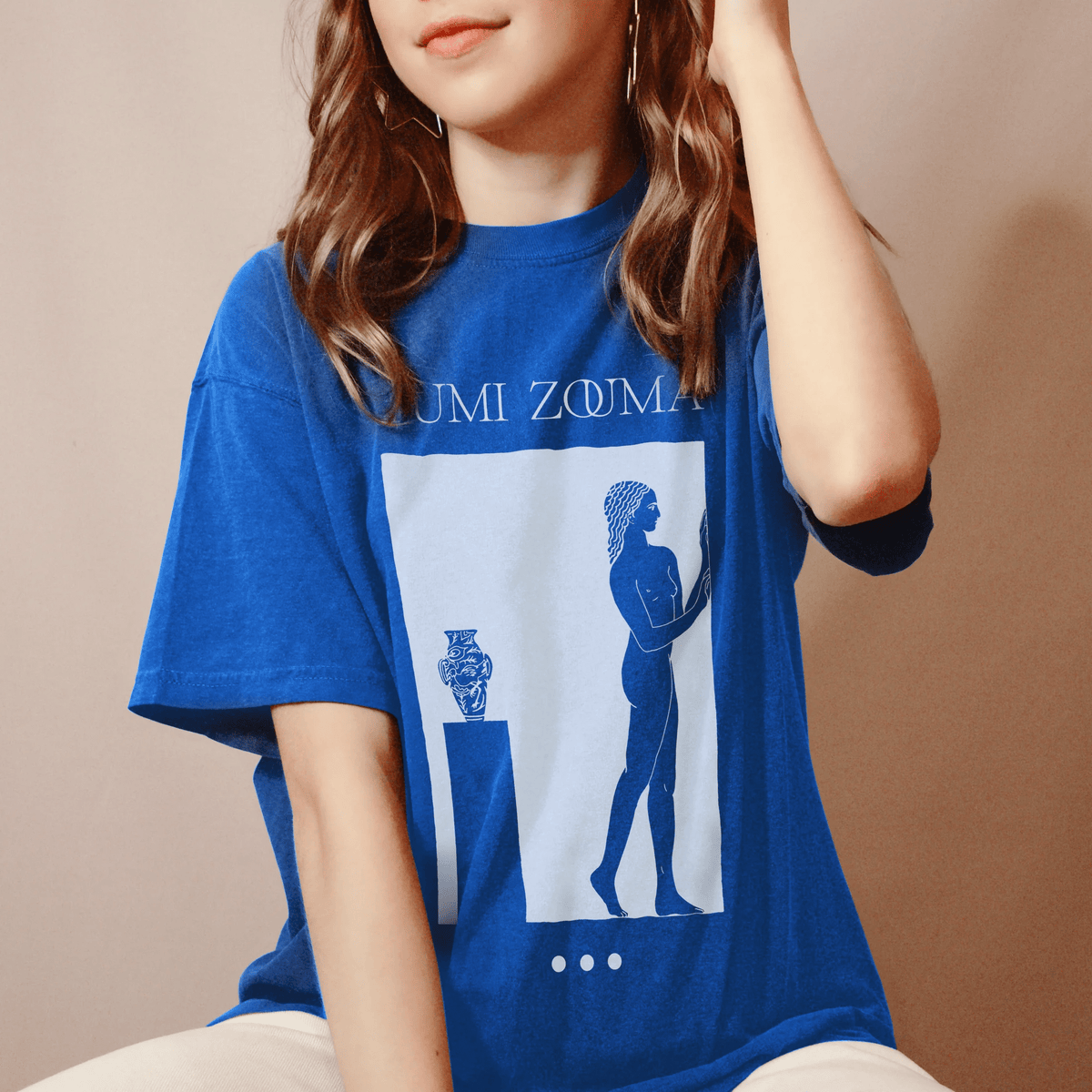 ‘ep iii’ royal blue tee